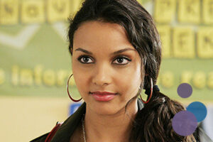 Bild von Jessica Lucas als Kimberly McIntyre aus der TV-Serie 90210