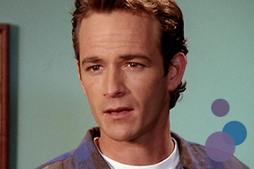 Bild von Luke Perry als Dylan McKay aus der TV-Serie Beverly Hills, 90210