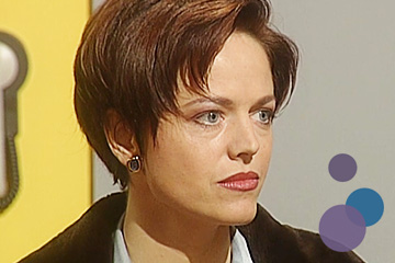 Bild von Maren Thurm als Barbara Graf aus der TV-Serie Gute Zeiten, Schlechte Zeiten (GZSZ)