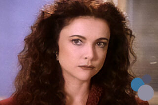 Bild von Emma Samms als Grayson Louder aus der TV-Serie Models Inc.