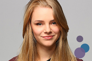 Bild von Olivia Burkhart als Fiona Jäger aus der TV-Serie Unter uns (UU)