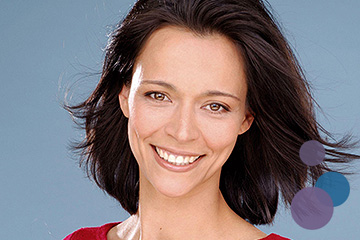 Bild von Yvonne de Bark als Dr. Pia Lassner aus der TV-Serie Unter uns (UU)